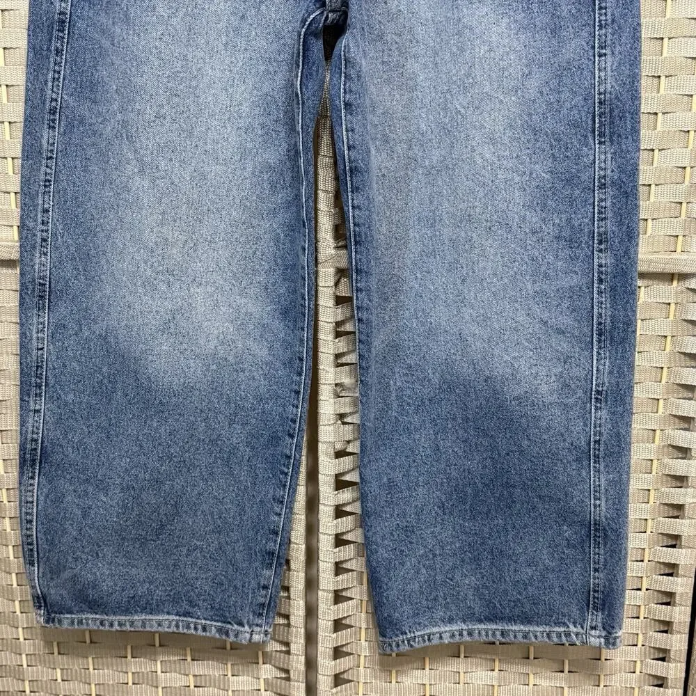 Jason Wu Barrel Ankle Jeans Size 8/27 Blue Salt Lake Wash Cotton NWT - Picture 5 of 12